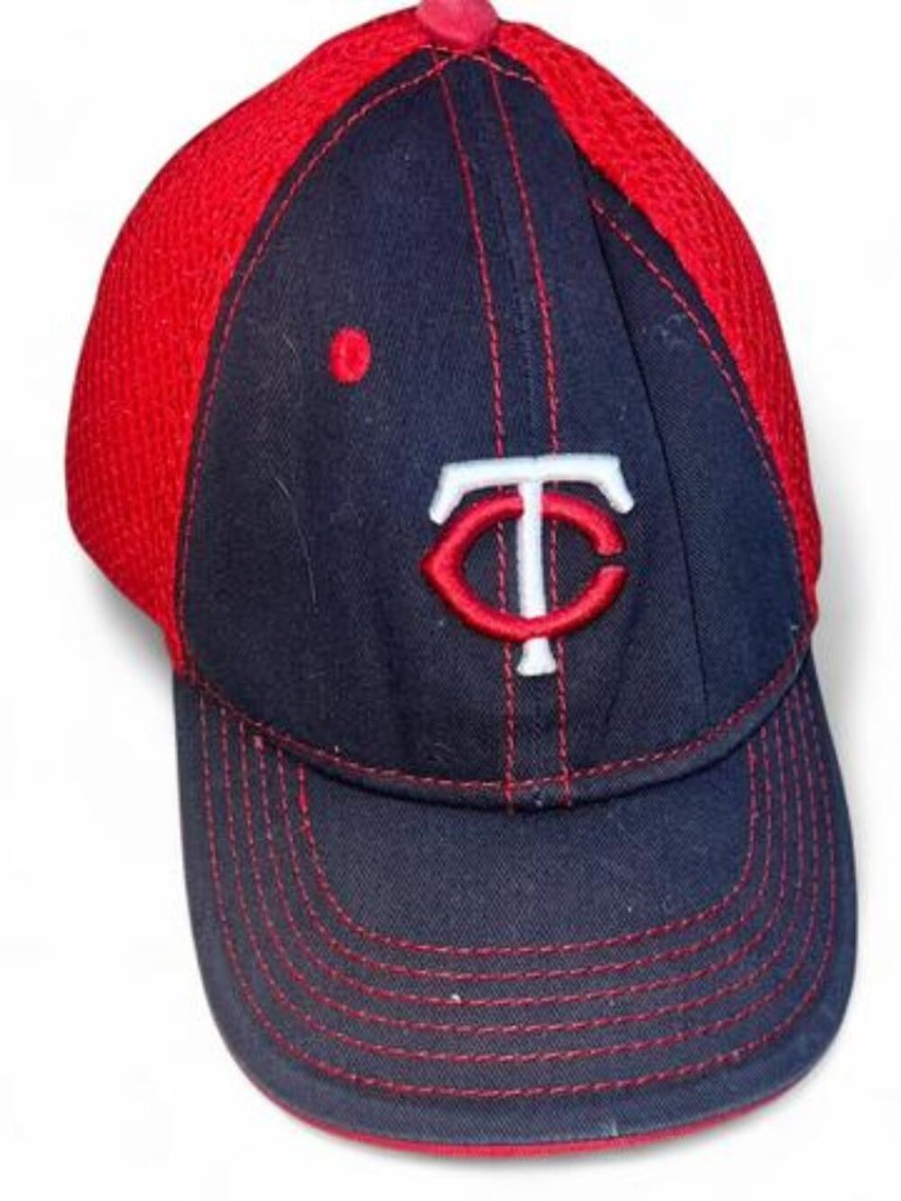 Minnesota Twins Youth Red and Navy Baseball Cap